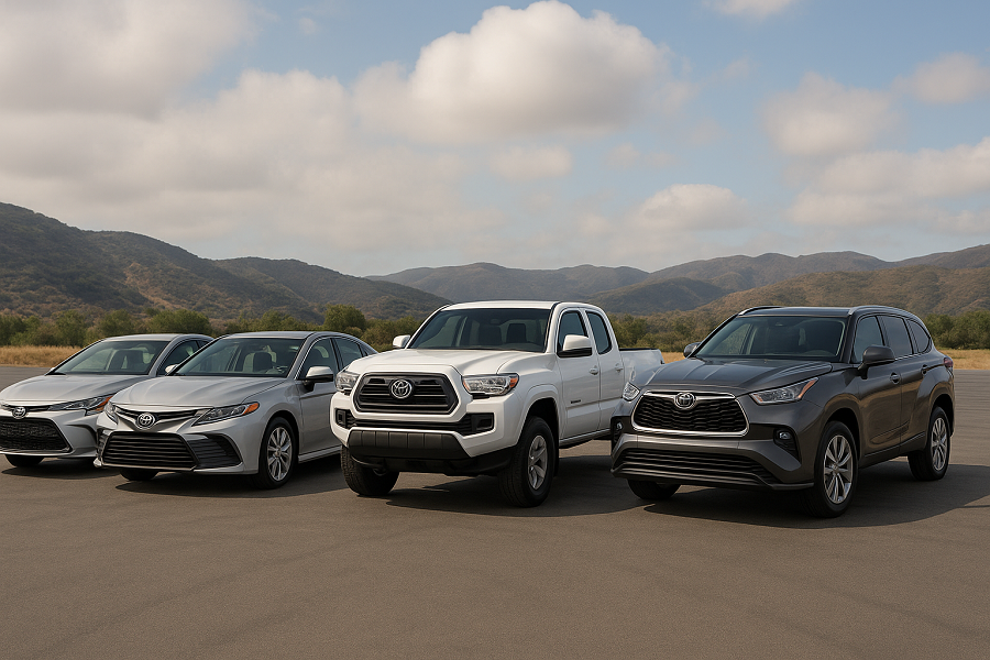 Toyota Models Ground Clearance