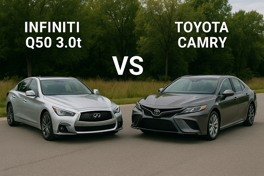 Infiniti Q50 3.0t vs Toyota Camry – A Complete Buyer’s Guide