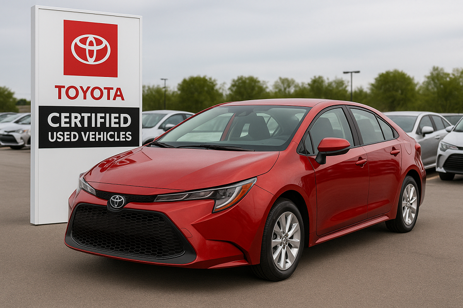 toyota certified pre owned