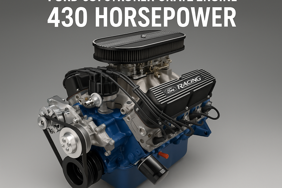 ford 351 stroker crate engine horsepower