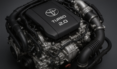 Toyota 2.0L turbo engine