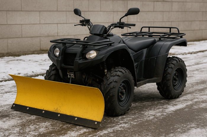 ATV with Snow Plough: The Ultimate Winter Utility Solution